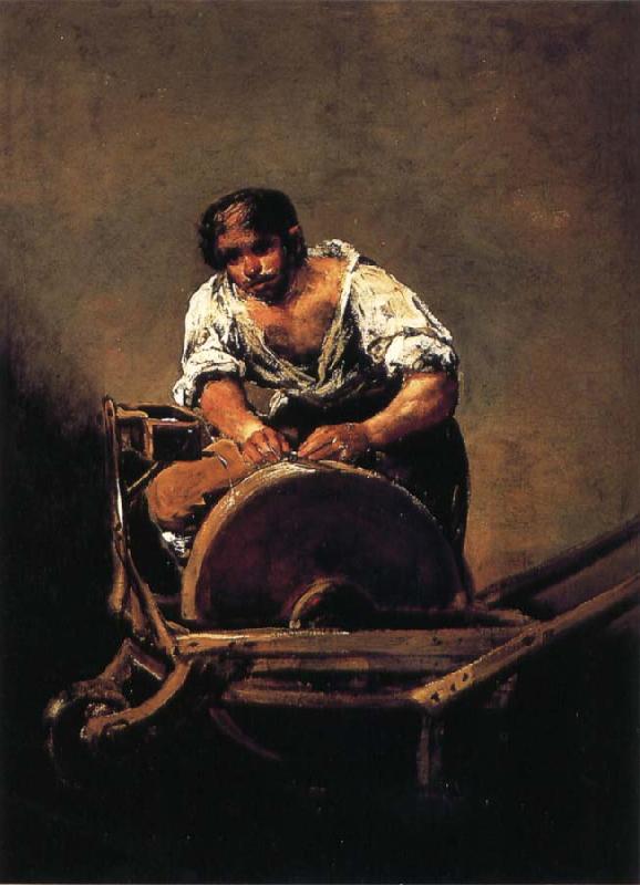 Francisco Goya Knife Grinder oil painting image